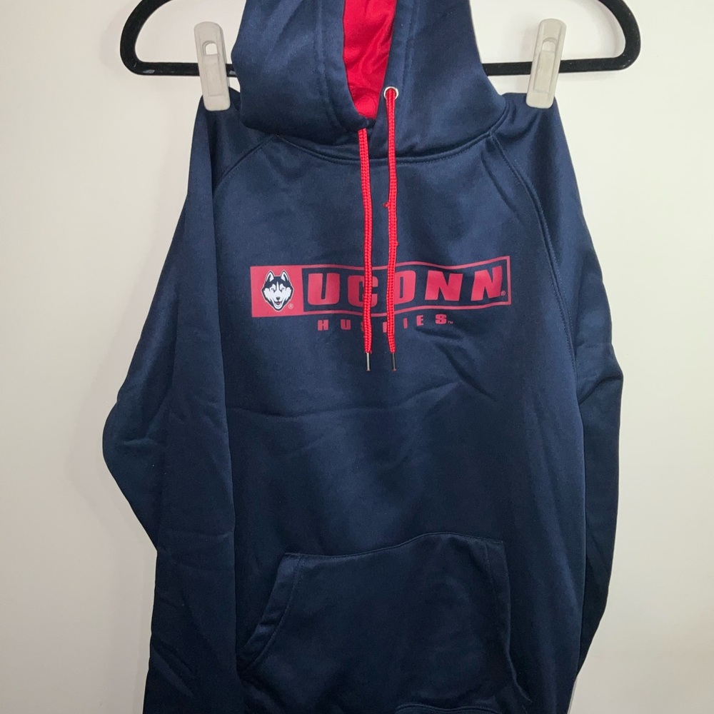 Colosseum Navy and Red Hoodie Men’s S